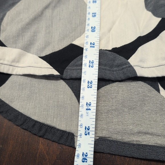 Bryn Walker Oversized Tunic Button Down polka dot Relaxed Artsy black XS boxy - Picture 13 of 13